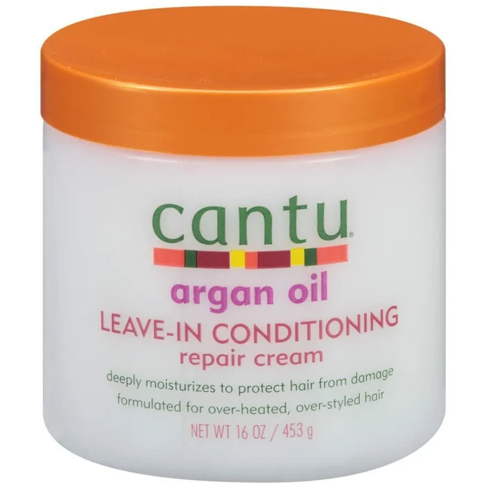 CANTU SHEA BUTTER ARGAN ≡ Crème Réparatrice Sans Rinçage