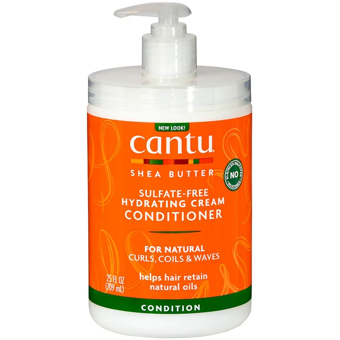 Cantu Shea Butter for Natural Hair Après-Shampooing Crème Hydratant – Format Salon 709 g