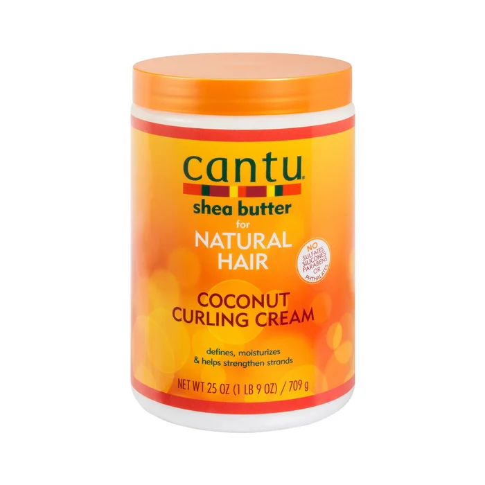 CANTU SHEA BUTTER FOR NATURAL HAIR ≡ Coconut Curling Cream 25 oz