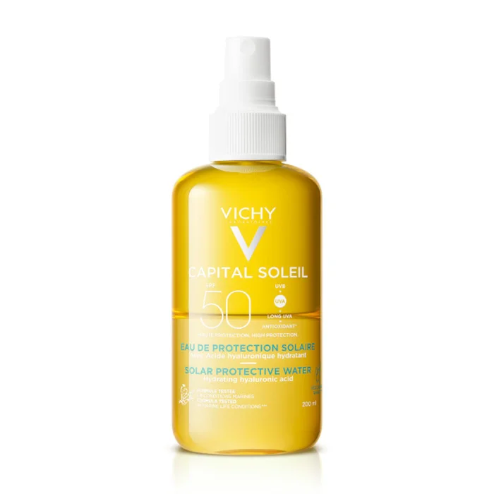Capital Soleil SPF50 – Eau de Protection Solaire Hydratante 200 ml