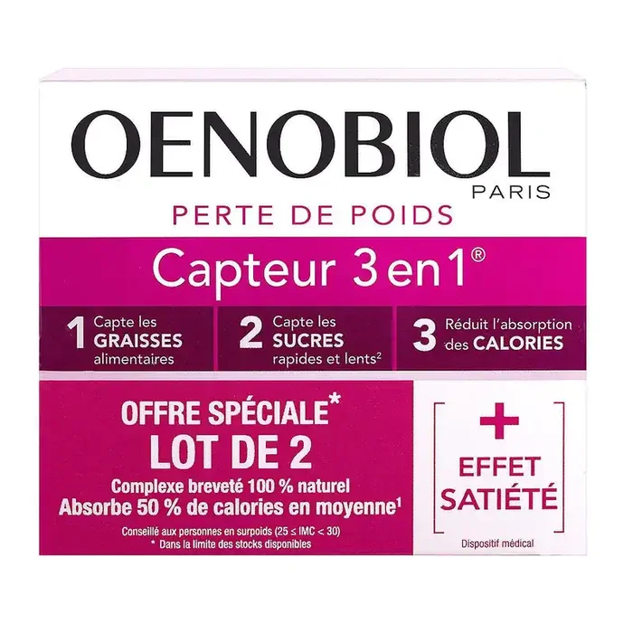 Capteur 3 en 1 gélules