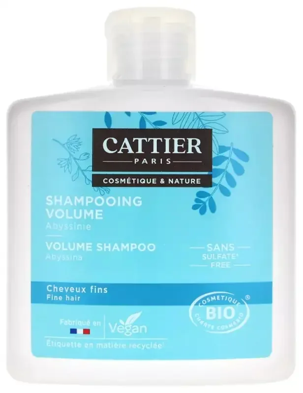 Cattier Shampooing Volume Sans Sulfates – 250 ml