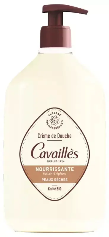 Cavaillès Crème de Douche Nourrissante Peaux Sèches 750 ml