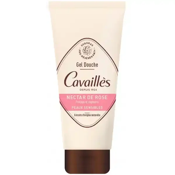 Cavaillès Gel Douche Surgras Extra Doux Nectar de Rose 200 ml