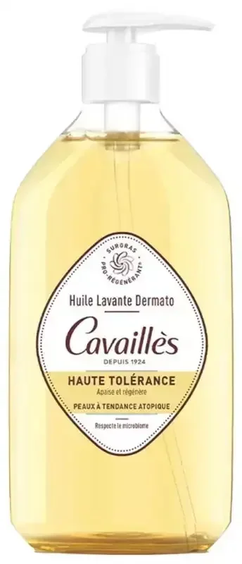 Cavaillès Huile Lavante Dermato Haute Tolérance Peaux à Tendance Atopique 500 ml