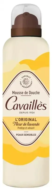 Cavaillès Mousse de Douche l‘Original Fleur de Lavande Peaux Sensibles 200 ml