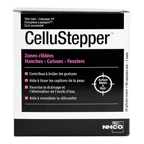 Cellustepper 56 gélules & 56 capsules
