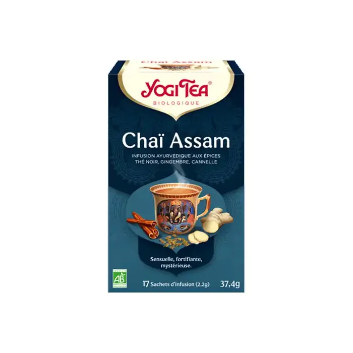 CHAÏ ASSAM BIO 17 SACHETS YOGI TEA