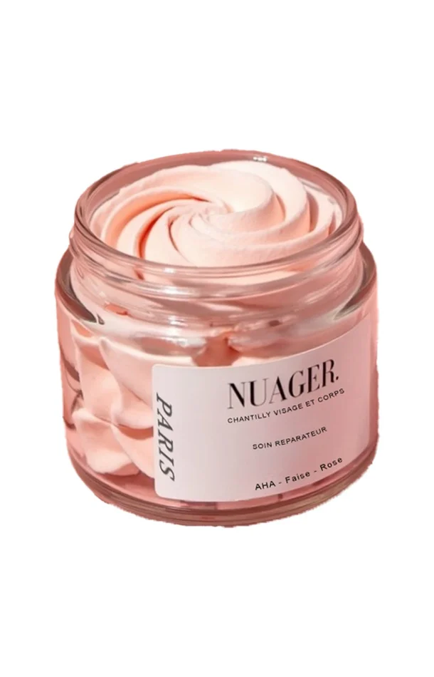 Chantilly exfoliante douce – Paris – Fraise & rose – 100 ml