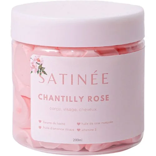 Chantilly hydratante 3 en 1 – Corps, visage & cheveux – 200 ml