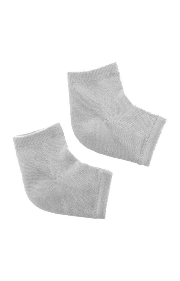 Chaussettes hydratantes réutilisables – Pieds – Blanc