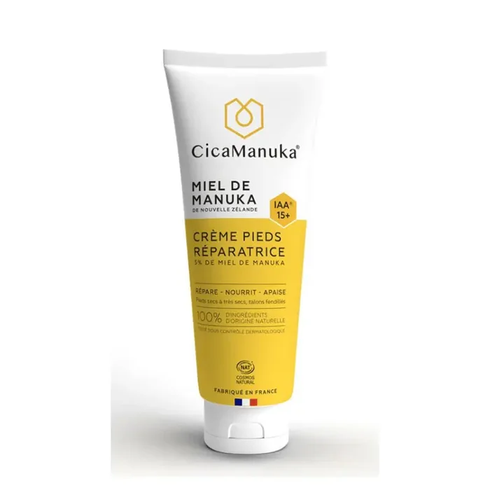 CICAMANUKA CREME PIED RÉPARATRICE au Miel de Manuka IAA 15+ 75ml