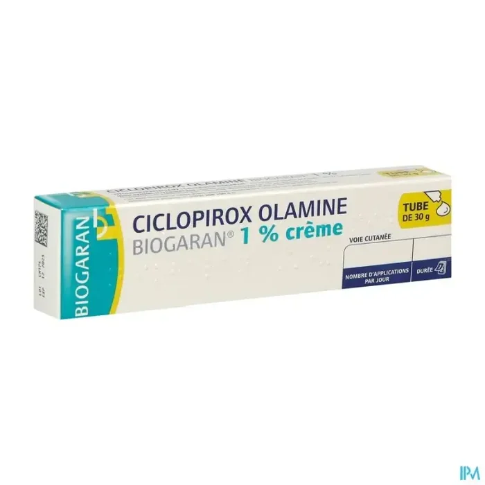 Ciclopirox olamine biogaran 1% crème 30g
