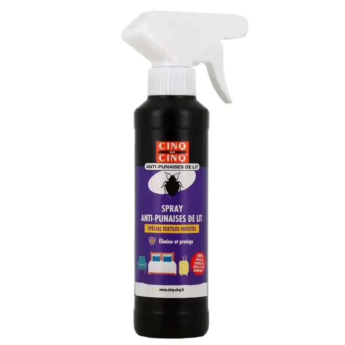 CINQ SUR CINQ SPRAY ANTI PUNAISES DE LIT 250ML