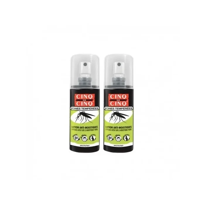 Cinq sur cinq zones temperees 2 x 100ml