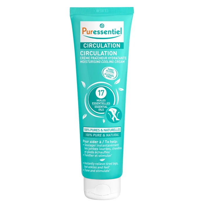 Circulation – Cr&egrave;me Fra&icirc;cheur Hydratante aux 17 huiles essentielles – 100 ml