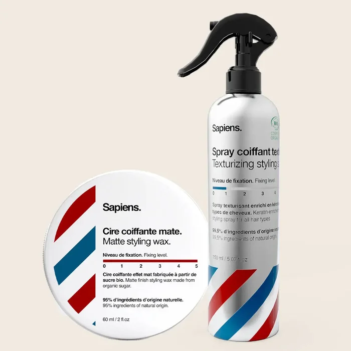 Cire Mate + Spray Coiffant
