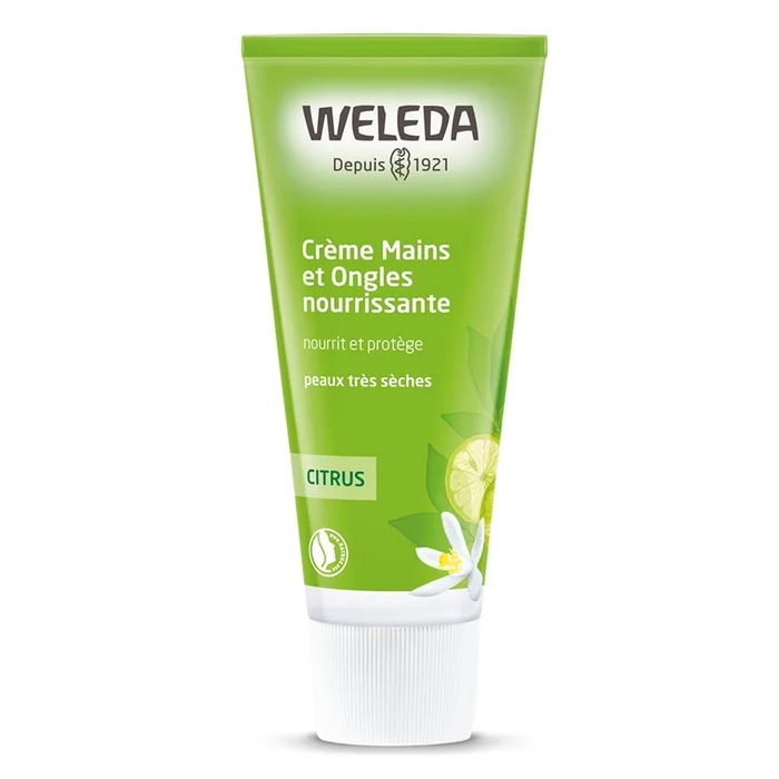 Citrus – Cr&egrave;me Mains et Ongles – Peaux Tr&egrave;s S&egrave;ches – Nourrit, R&eacute;pare et Prot&egrave;ge – 50ml