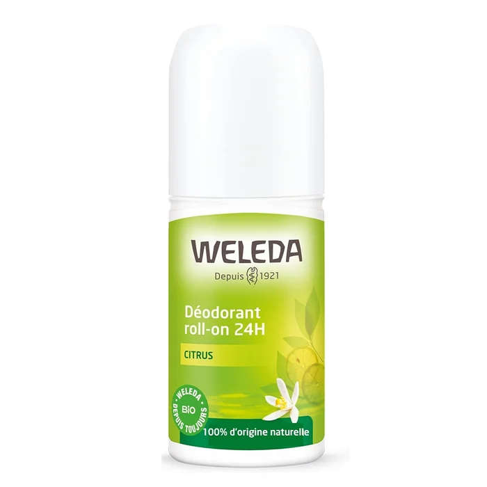 Citrus – D&eacute;odorant Roll-On – Sans Sels d’Aluminium – Efficacit&eacute; 24h – Flacon &agrave; Bille 50ml