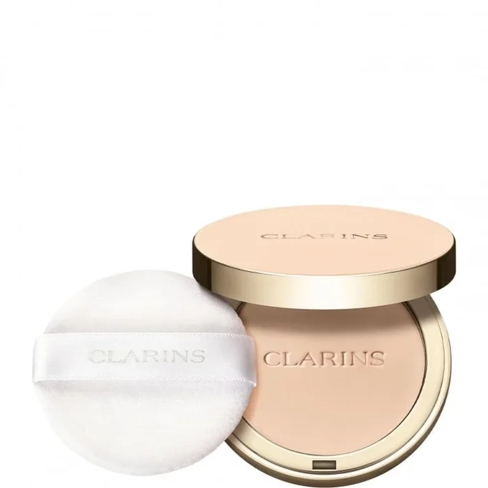 CLARINS Ever Matte Compact Powder Poudre Compacte Matifiante Infusée Au Lait De Pêcher