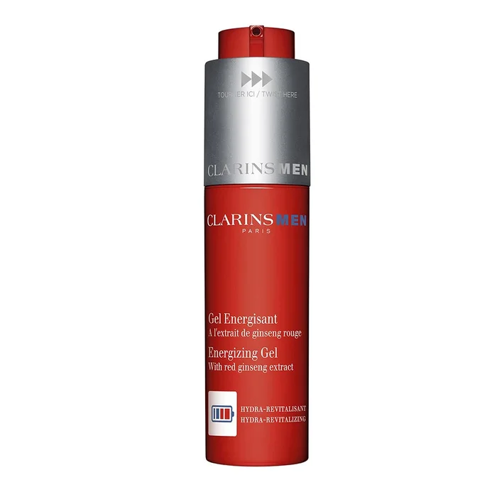 Clarins Men – Gel Energisant à l’extrait de ginseng rouge