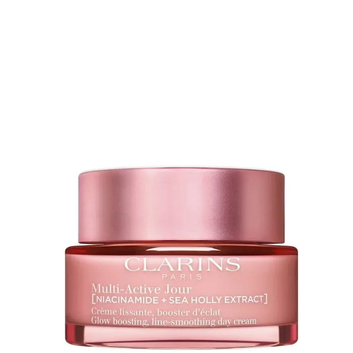 CLARINS Multi-Active Jour Crème lissante, booster d’éclat – Peaux sèches