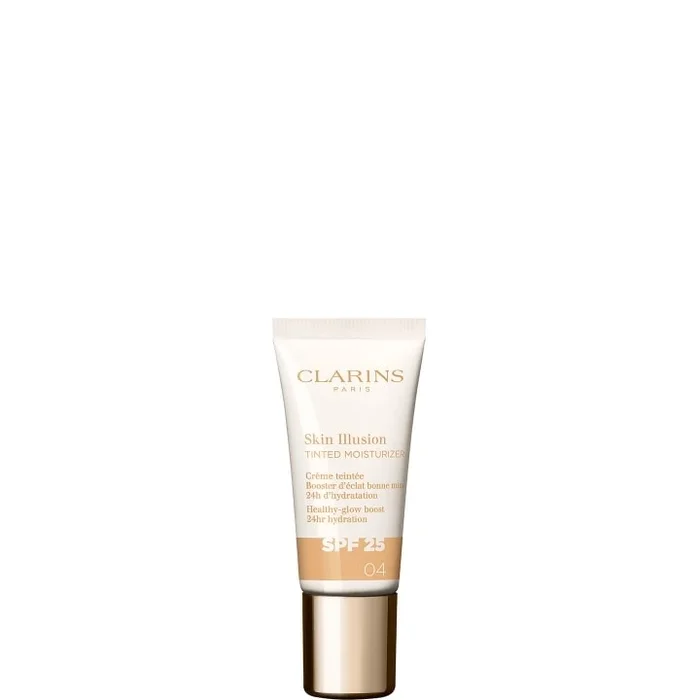 CLARINS Skin Illusion Tinted Moisturizer SPF25 Crème Teintée Booster d'Éclat – Format Voyage