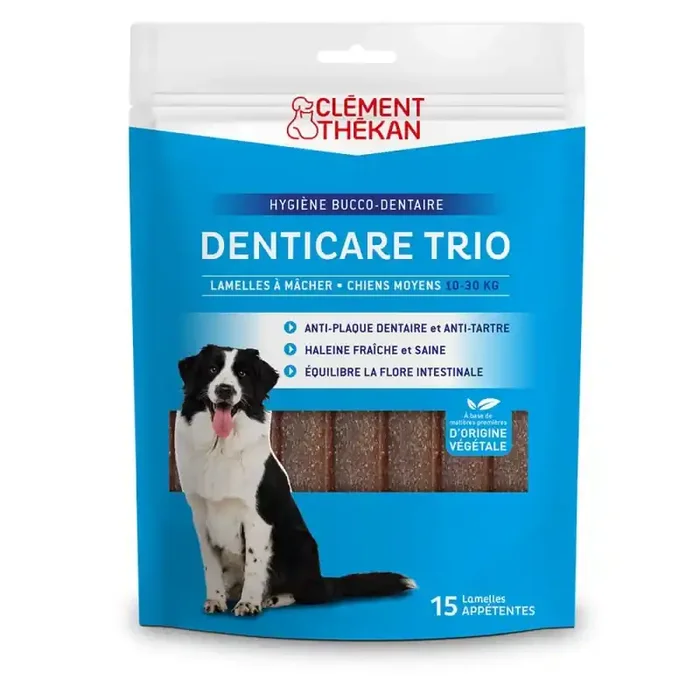 Clement thekan denticare trio lamelles à mâcher chien M 15