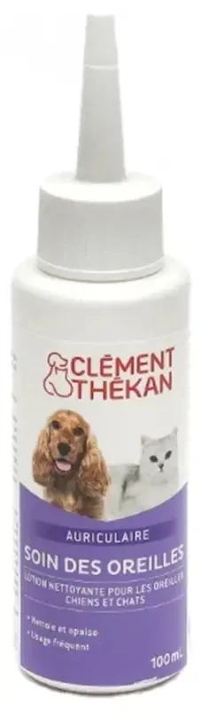 Clément Thékan Soin des Oreilles chiens et chats 100 ml