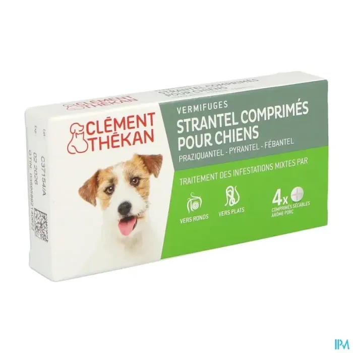 Clement thekan strantel chien comprime 4