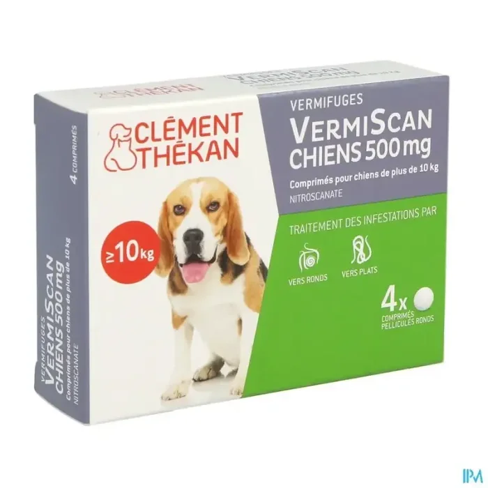 Clement thekan vermiscan chien comprimé 4