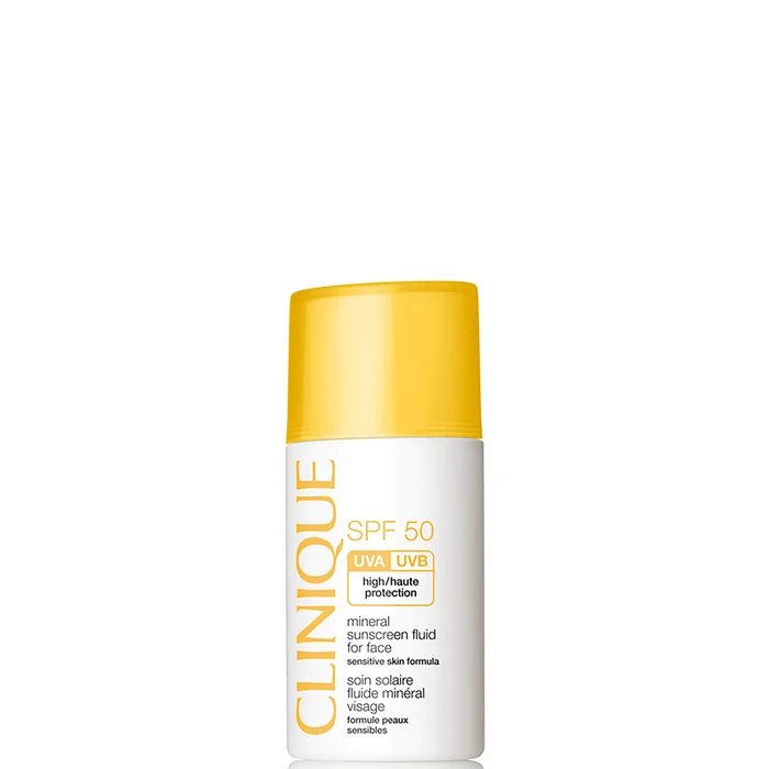 Clinique Soin Solaire Fluide Minéral pour le Visage SPF 50 30 ml