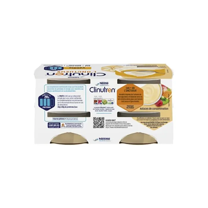 Clinutren L‘Onctueux citron lot de 4 x 200gr