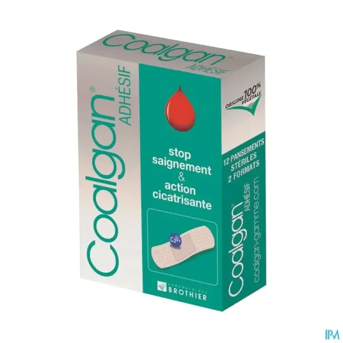Coalgan pansement adhesif sterile x12