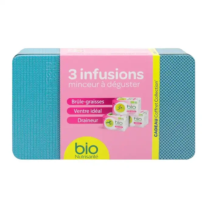 Coffret 3 infusions minceur