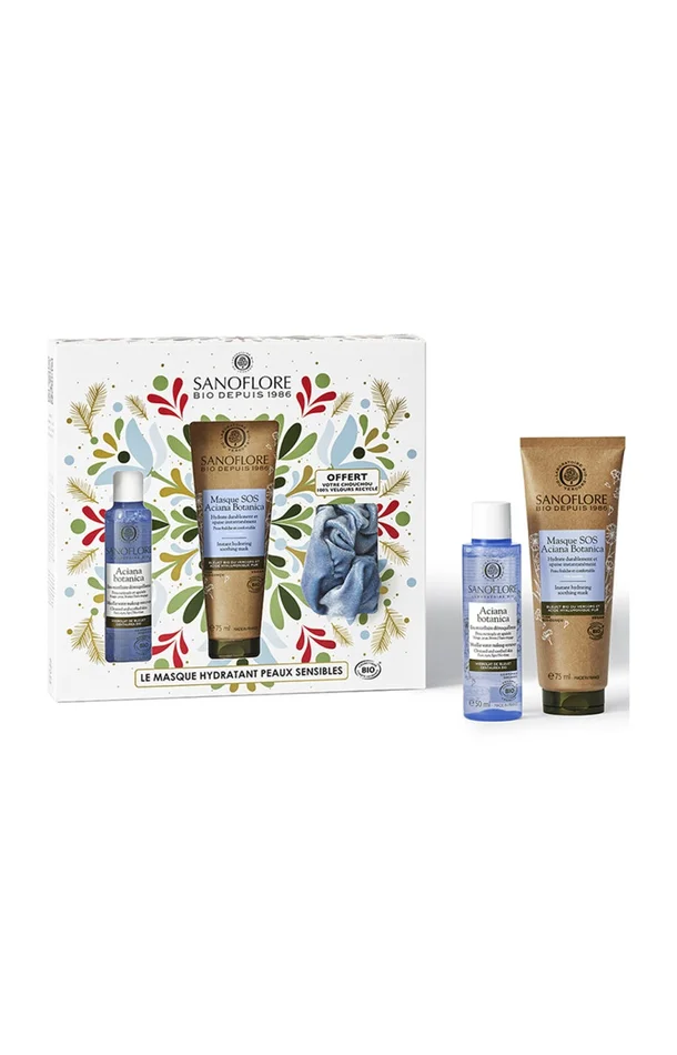 Coffret Aciana Botanica – Peaux sensibles – 3 produits