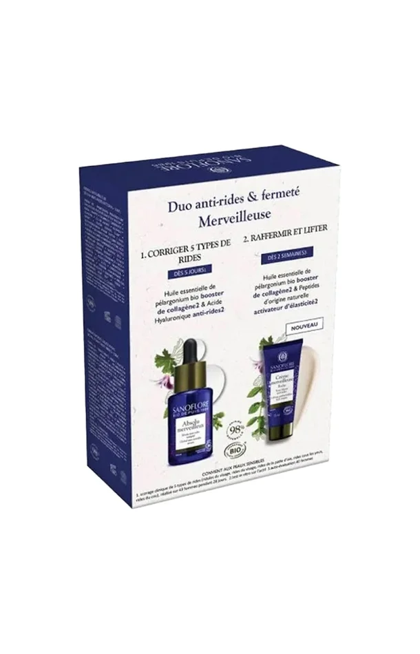 Coffret anti-rides & fermeté – Merveilleux – 2 produits