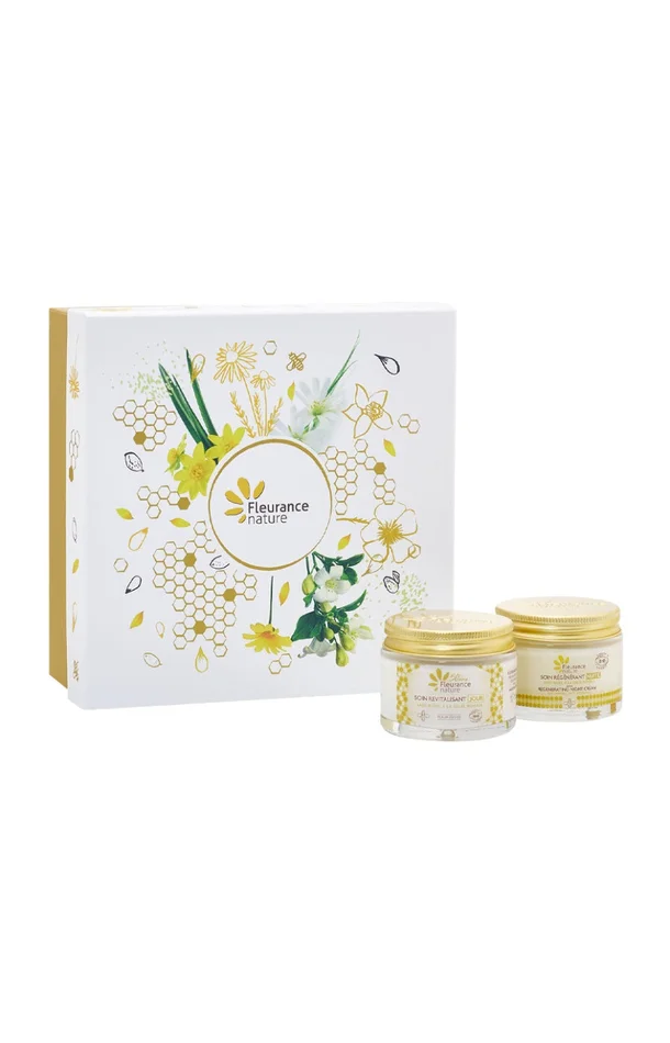 Coffret anti-rides bio – Elixir royal – Visage – 2 soins