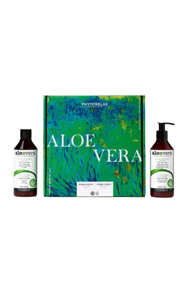 Coffret bain – Aloe vera – Visage & corps – 2 produits