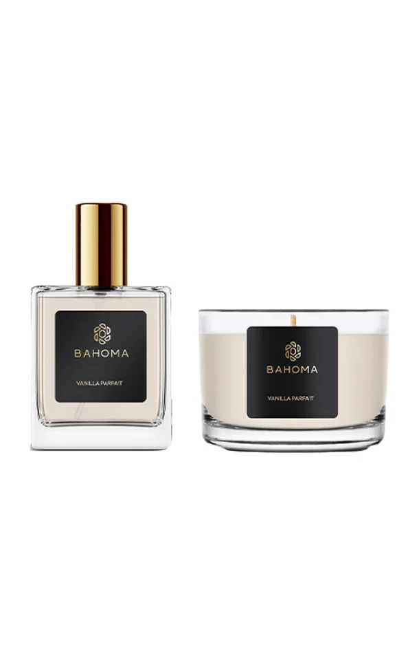 Coffret bougie parfumée & parfum d’ambiance – Vanilla Parfait – 2 produits