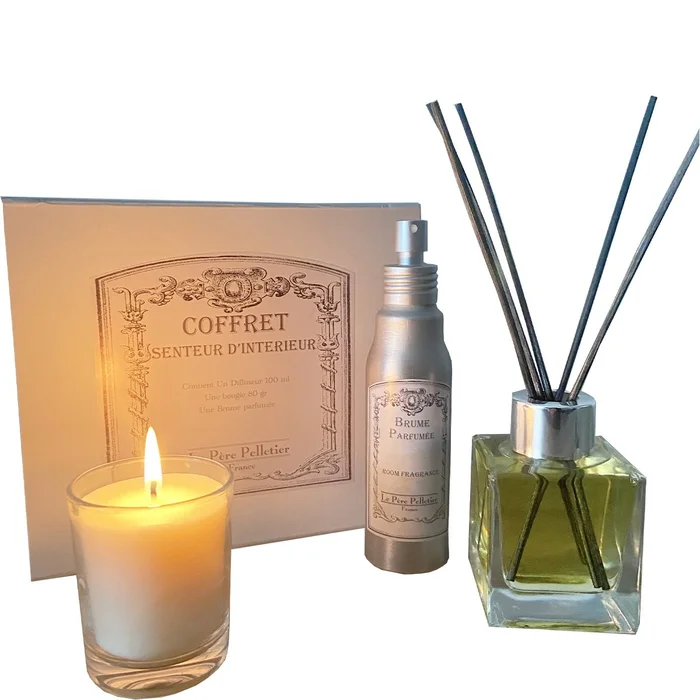 Coffret d’ambiance – Bois de tonka – Oriental boisé – 3 produits