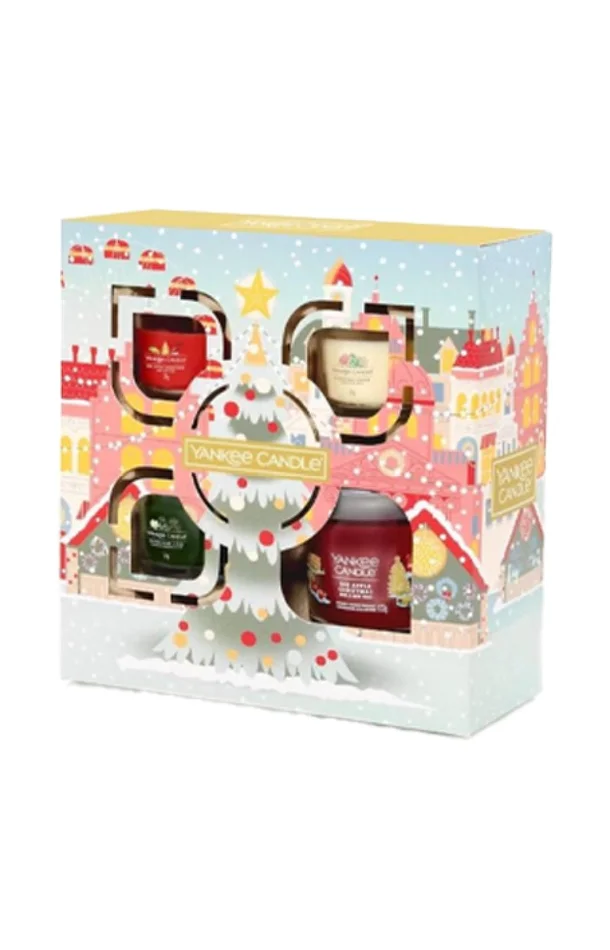 Coffret de bougies parfumées – Noël – 4 produits