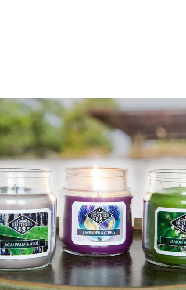 Coffret de bougies parfumées – Relax – 3 x 85 g