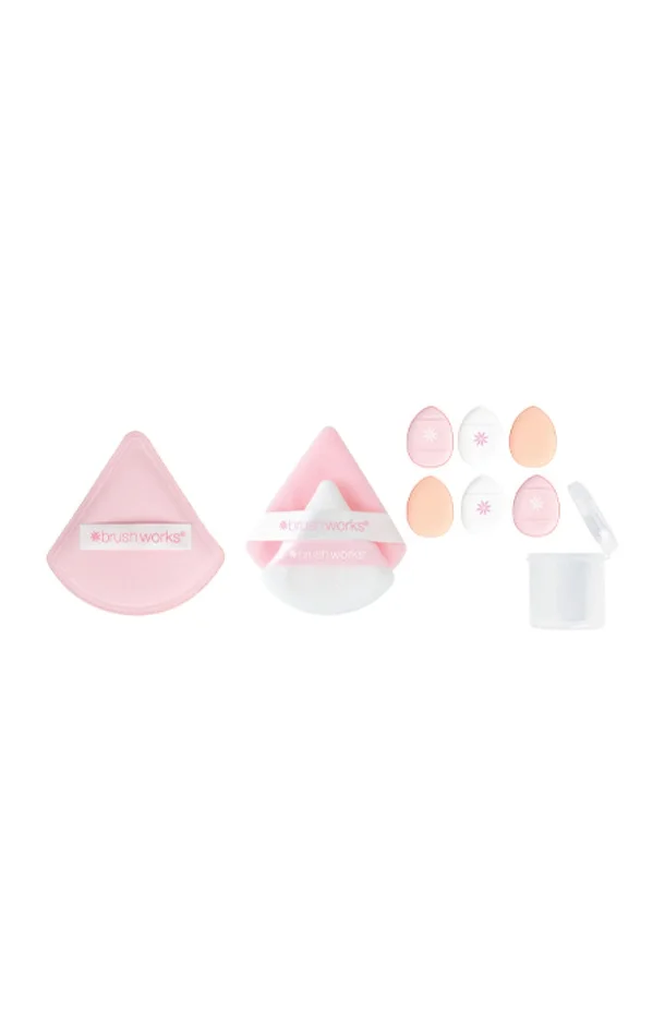 Coffret de houppettes – Teint – 9 Accessoires