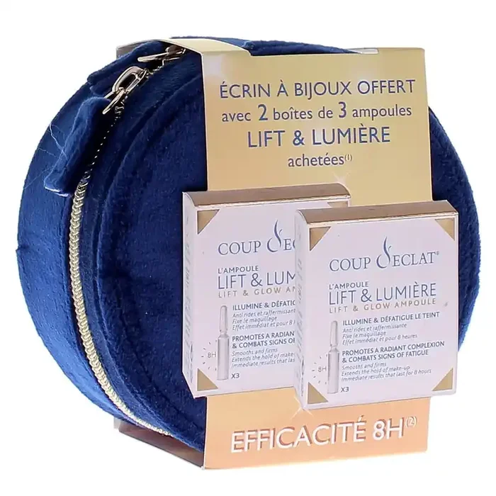 COFFRET DE NOËL LIFT et LUMIERE AMPOULES COUP D‘ÉCLAT