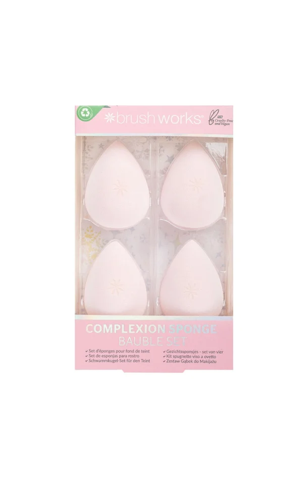 Coffret éponges blender – Rose – Visage – 4 unités