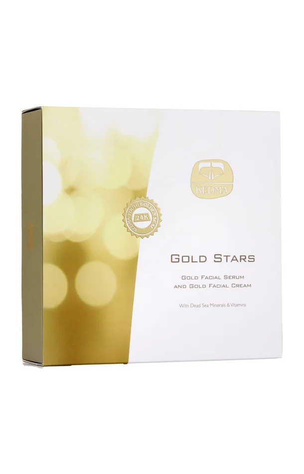 Coffret hydratant visage – Gold stars – 2 produits