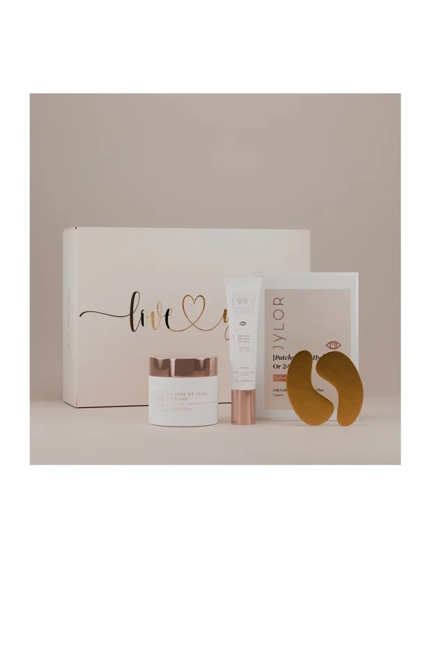 Coffret hydratation – Exclu Fêtes des Mères – Or 24k – Visage – 3 produits