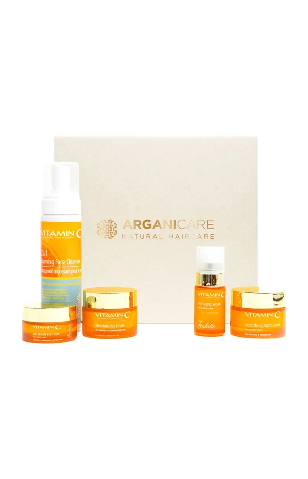 Coffret hydratation – Vitamine C – Visage – 5 produits