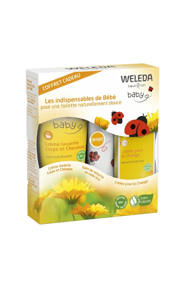 Coffret indispensables bio – Bébé – 3 produits